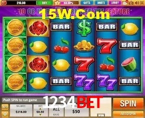Interface do App 1234bet